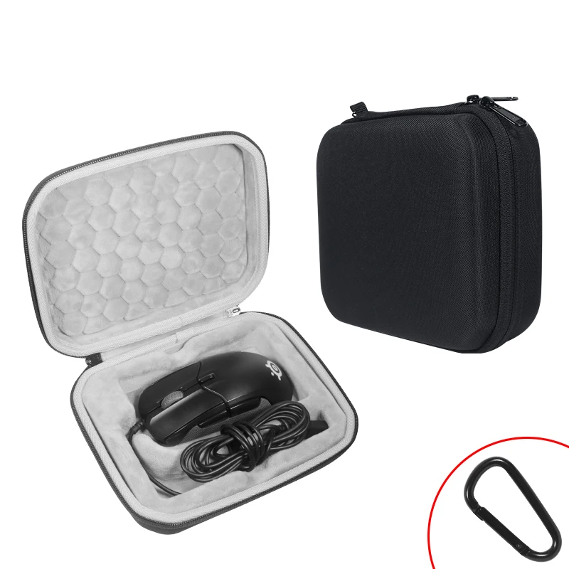 EVA Saco De Armazenamento Duro para Steelseries Rival 310 LOL Mouse, Headset Pendurado, Headphones Case