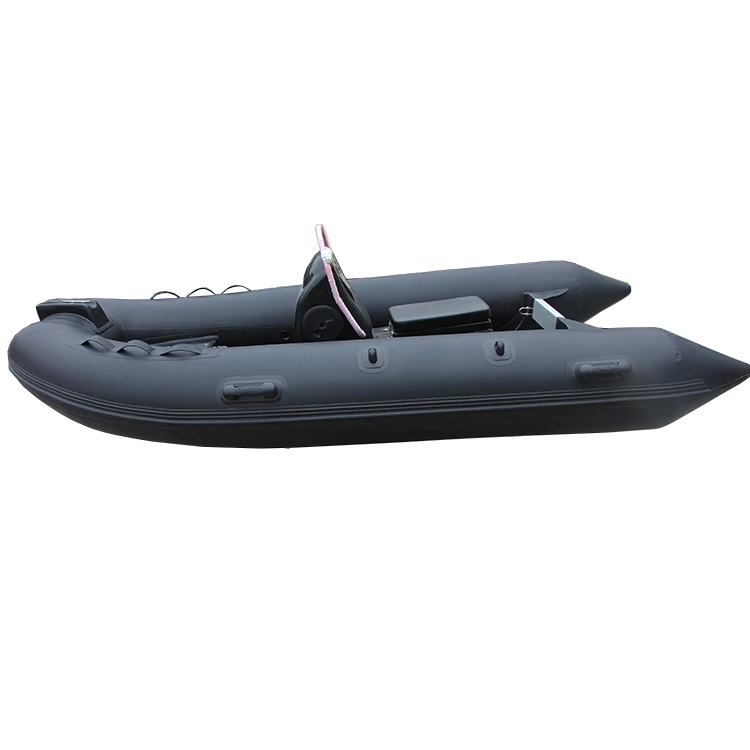 Fiberglass Rigid Inflatable RIB Vessel 1.2mm Thick PVC Tube For Outdoor Surfing Drifting Fishing Lake River Ocean Water Sport