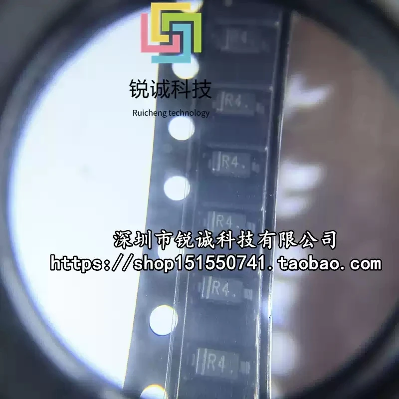 Brand new original MBR0540-TP silk screen R4 package SOD123 40V 500mA Schottky diode