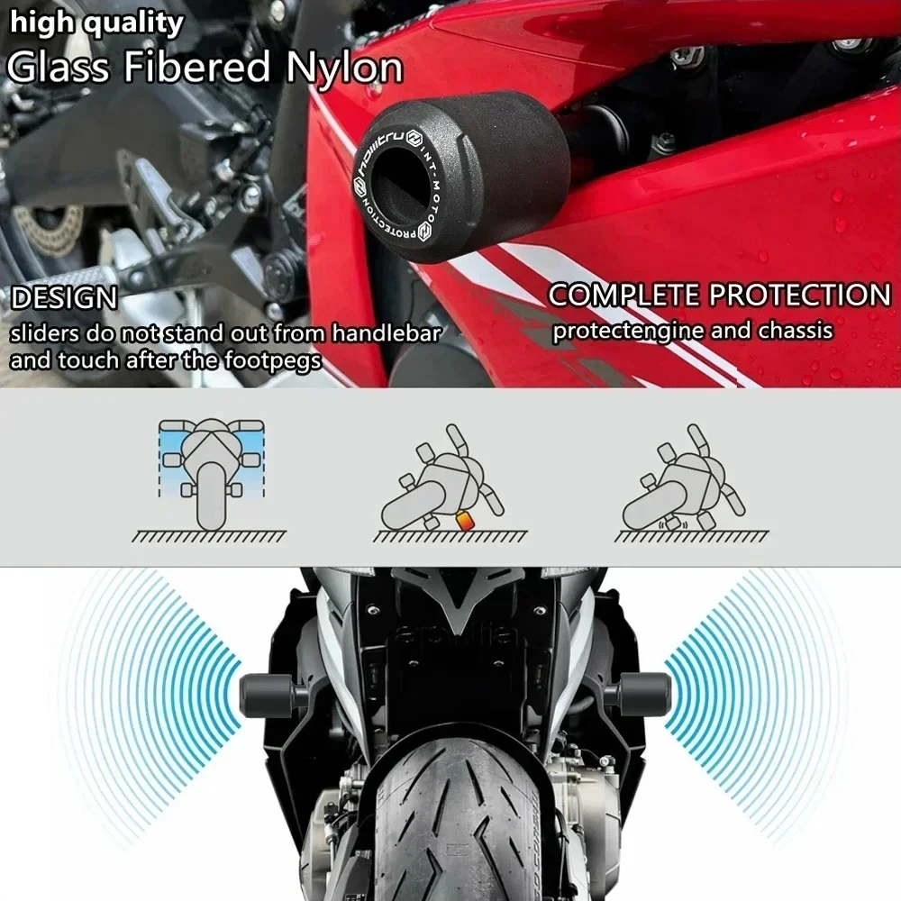 

Crash Protectors For BMW S1000RR 2019-2022 M1000RR 2021-2022 Motorcycle Accessories Frame Slider Crash Protector