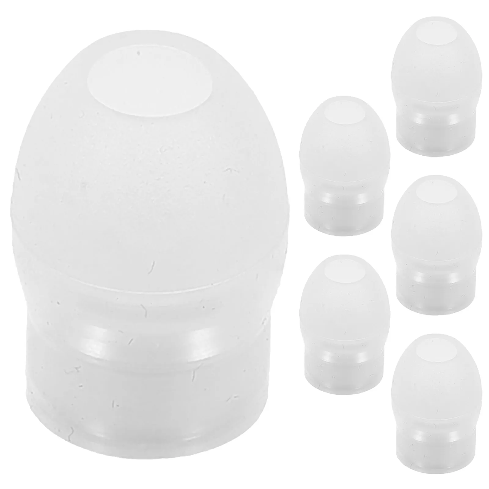 6Pcs Stethoscope Ear Tips Silicone Replacement Soft Earbuds for Nurses Doctors Comfortable Fit Universal Stethoscope