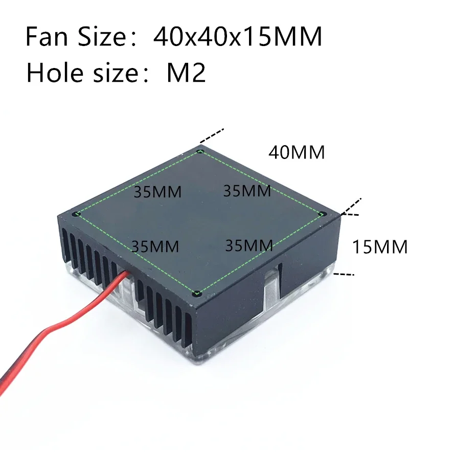 Nowy wentylator karty graficznej wentylatora 5V 12V 0.1A 40mm 4cm BGA z chłodnicą 40mm 40x40x15mm 4010 wentylator 2pin