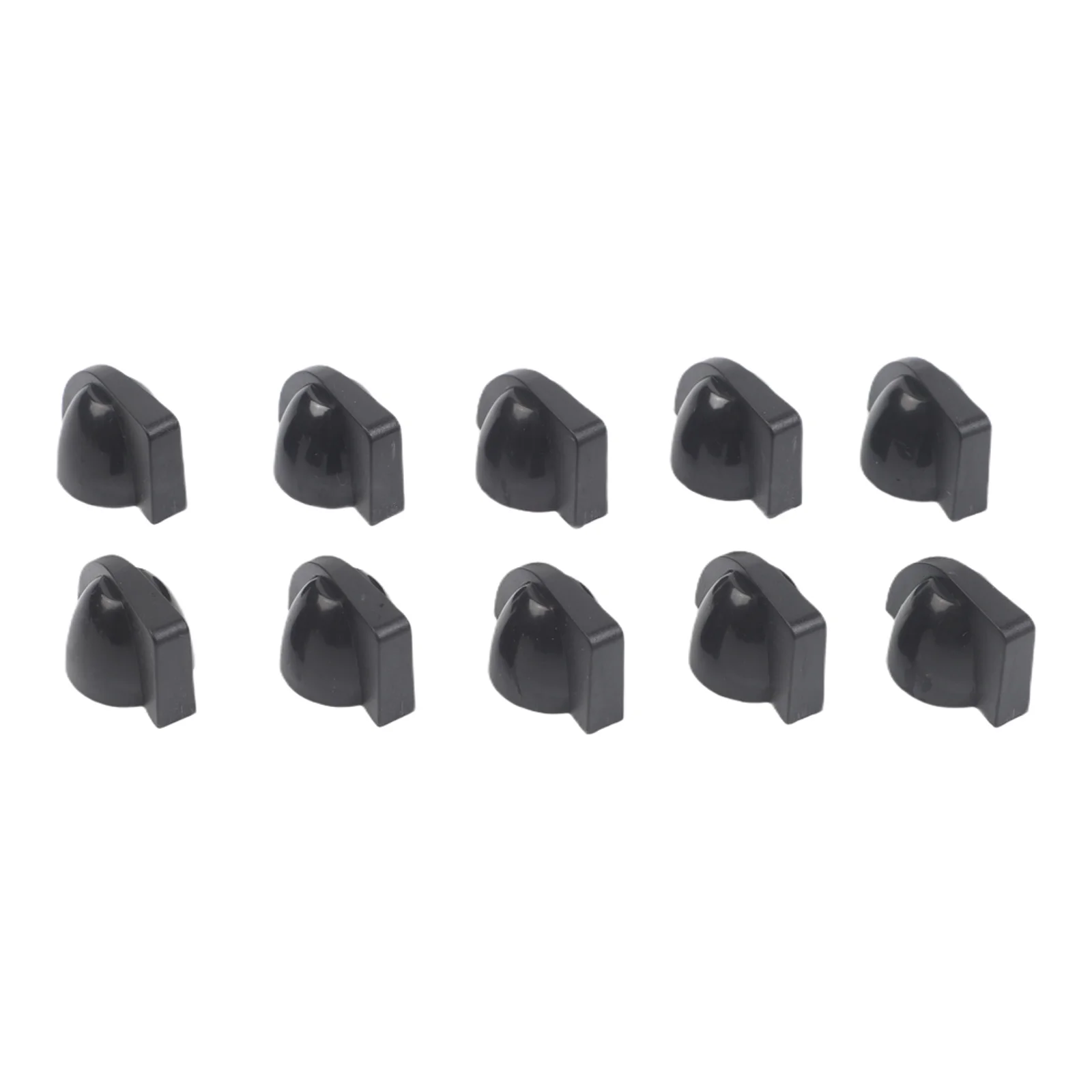 10PCS Guitar Effect Pedal Control Knobs Plastic Chicken Head for 6mm Pot Shafts Ideal for Worn or Broken Parts