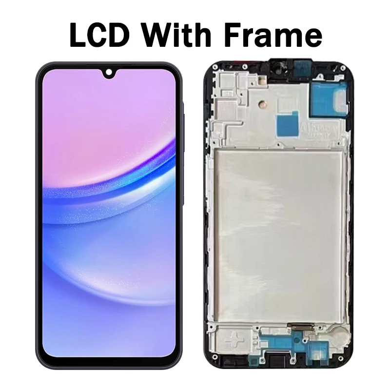 6.5“Tested A15 Display Screen For Samsung A15 4G A155 LCD For Samsung A15 5G A156 LCD Screen Touch Digitizer Assembly