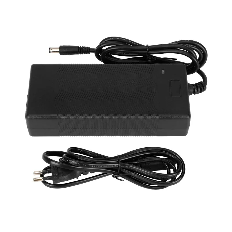 36 فولت-42 فولت 2A DC2.1 بطارية ليثيوم أيون شاحن سريع مع 6 قطعة كابل محول ل مركبة كهربية سكوتر كهربائي التوازن تيار مستمر شواحن