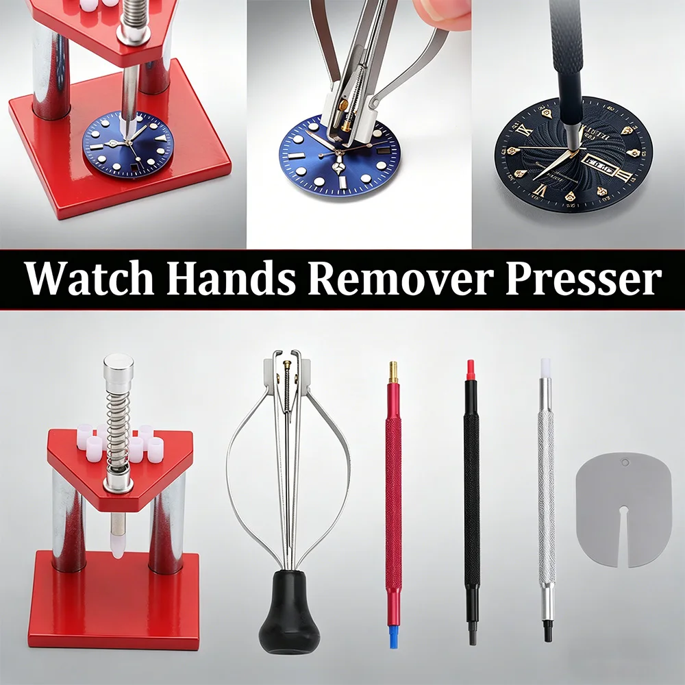for Watchmaker Accessories Kit Watch Hands Remover Presser Watch Needles Picker Puller Fitting Removal Tool Watch Repair Tool