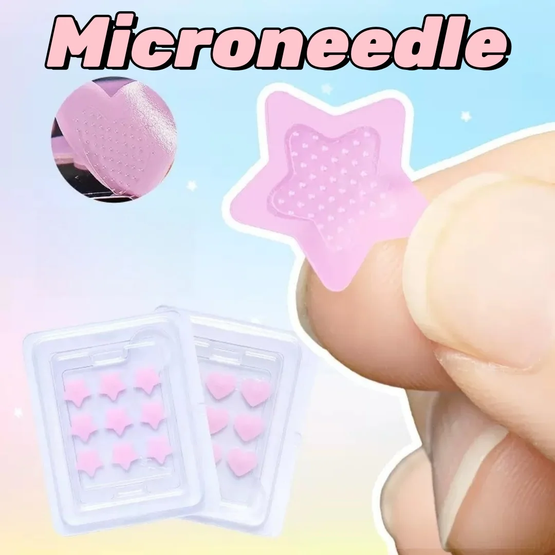 9 قطع من رقعة حب الشباب على شكل قلب لطيف: غرواني مائي من الدرجة الطبية، آمنة للبشرة الحساسة للتطبيق بثقة