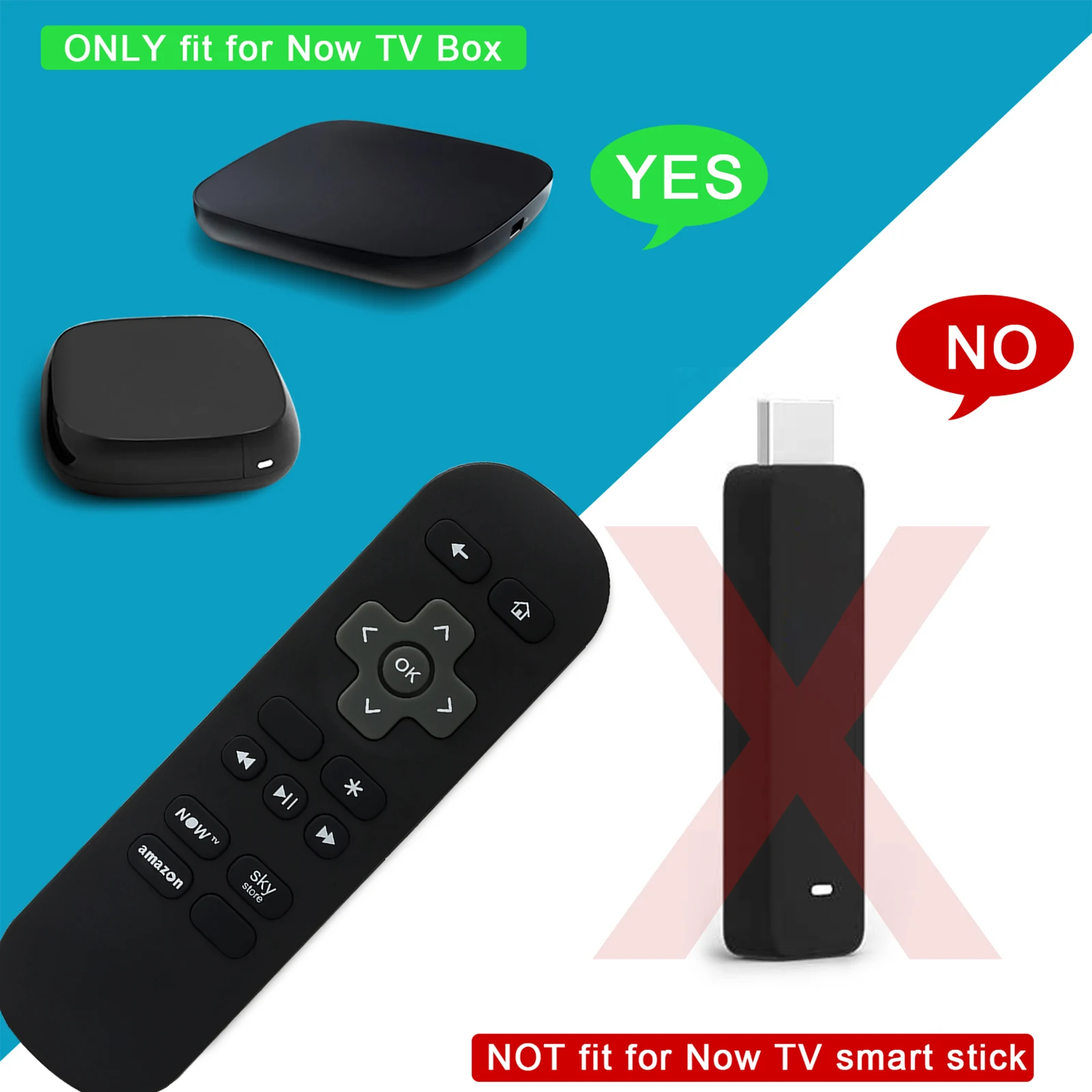 Nuovo uso del telecomando per ora TV Smart Box 2400SK 4200SK 4201SK 4500SK sostituzione del Controller dei tasti di scelta rapida