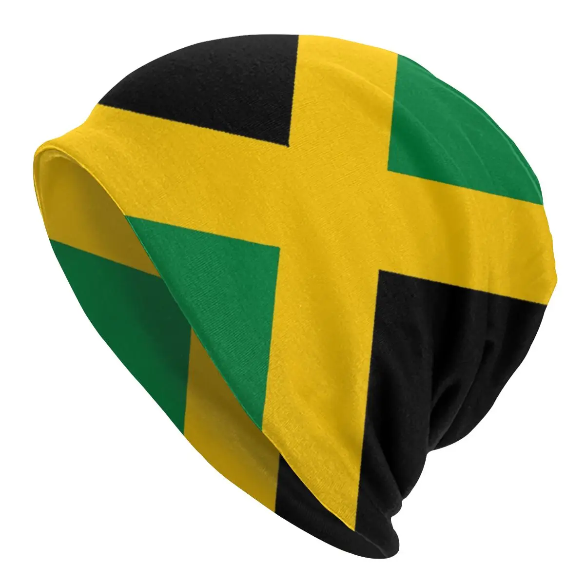 Jamaican Flag Beanie Cap Unisex Winter Warm Bonnet Homme Knitted Hats Outdoor Ski Jamaica Rasta Reggae Skullies Beanies Caps