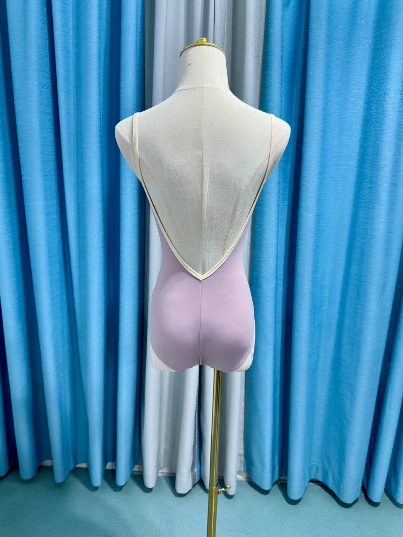 Ballett Overall Frauen hochwertige Tanz Trikot Erwachsenen ärmellose Ballett Tanz Praxis Anzug neue Yoga-Kleidung – Detail 27