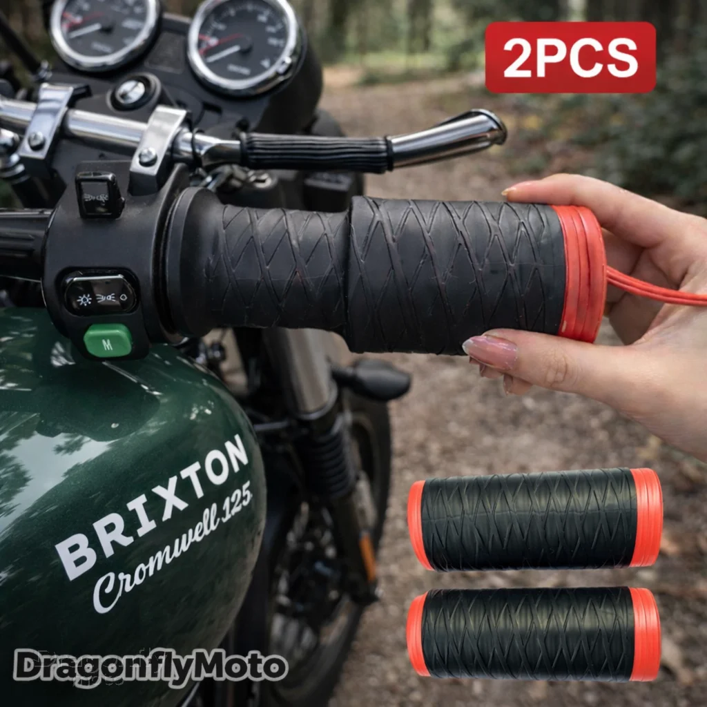 

Силиконовые чехлы на руль мотоцикла для Brixton Cromwell 125 250 1200 Crossfire 500 Storr 500 Sunray 125, самосжимающиеся, нескользящие