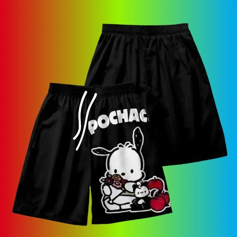 

MOTO-Летние новые шорты с рисунком Pochacco & Monkey для взрослых