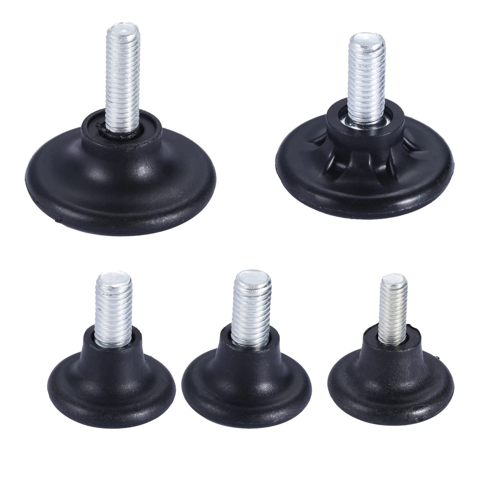 5/10pcs Adjustable Furniture Feet Pad Screw M6/M8 Leveling Height Bolt Balance Table Leg Chair Sofa Base Protect Floor Anti-slid