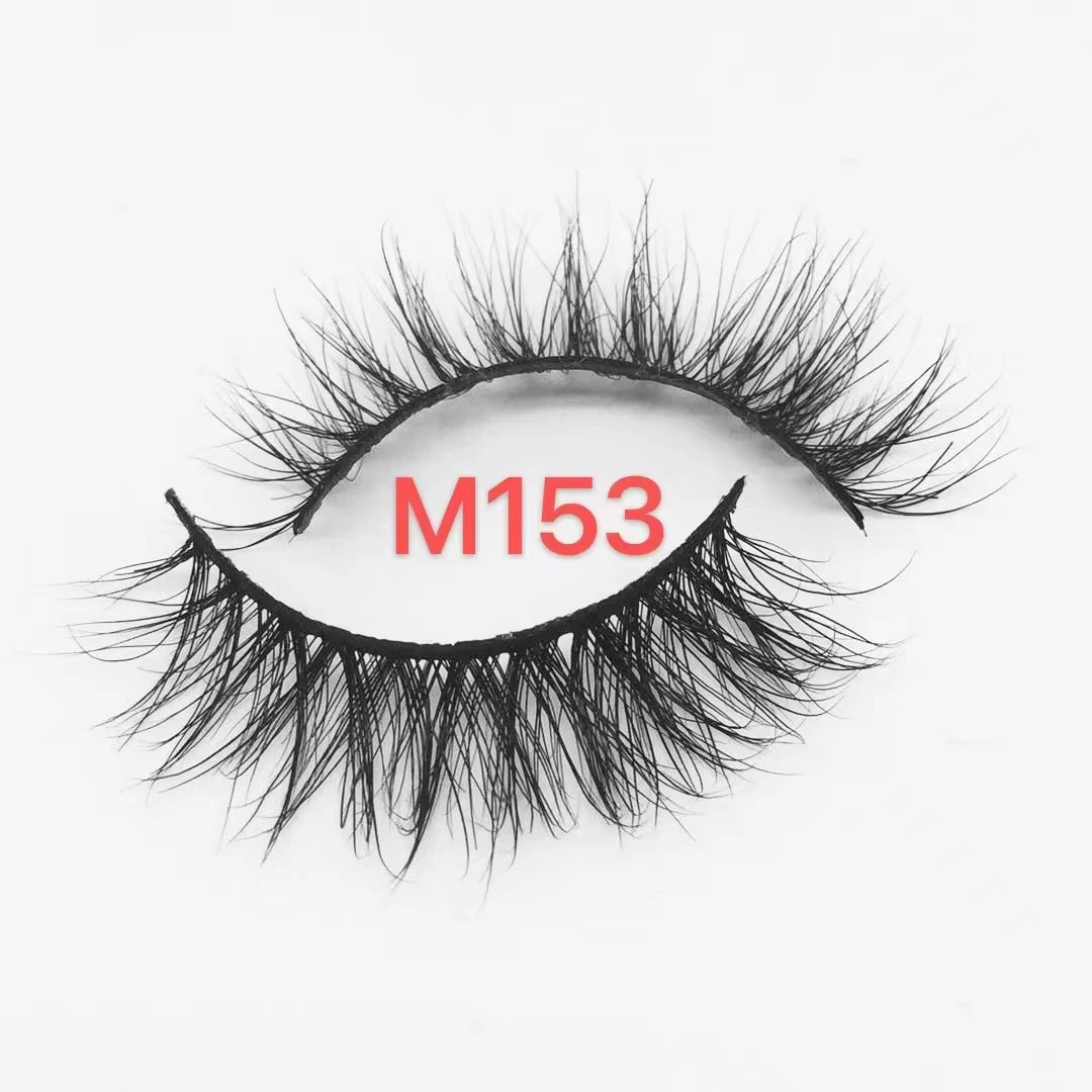 Wholesale bulk 5D Mink Eyelashes Long Lasting Mink Natural Dramatic Volume Thick Reusable 3D False Eye lashes Extension Makeup