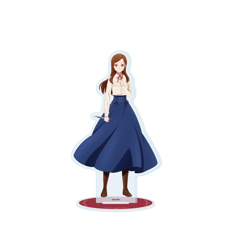 Victoria of Many Faces 15CM Popular Anime Character Acrylic Stand Figure Cool Desk Ornament Cosplay Prop Gift for Fans Keychain