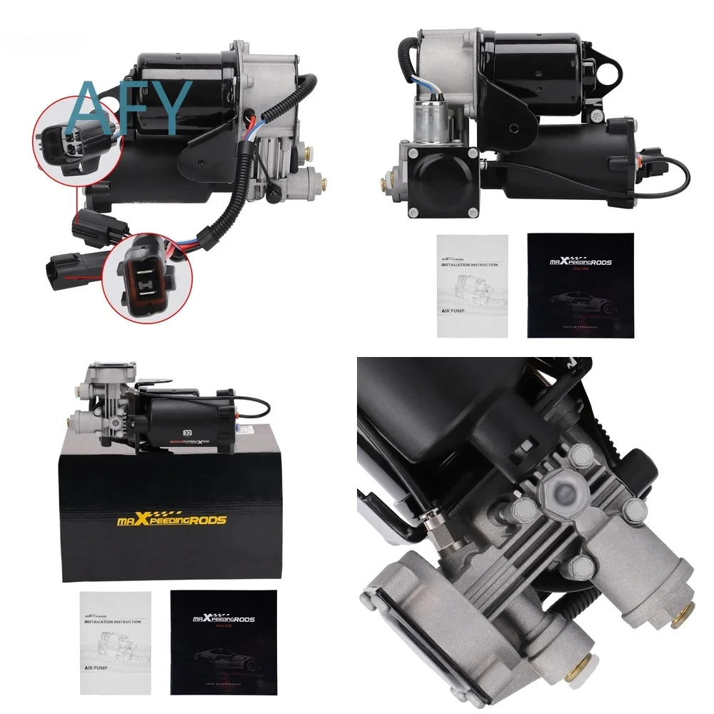 Air Suspension Compressor Pump for Land Rover Discovery LR3 LR4 2004 2005 2006 2007 2008 2009 LR023964 RQG500130 Auto Air