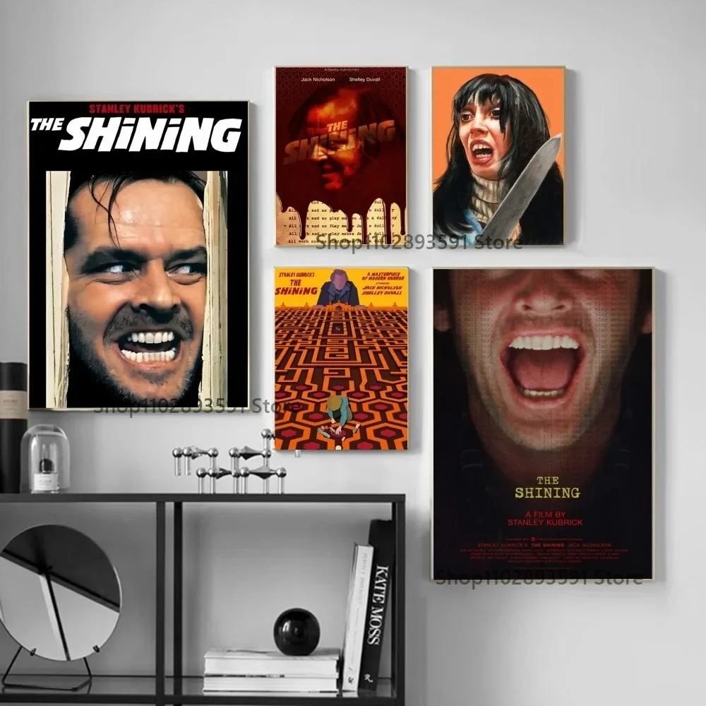 Movie A-The Shining Poster Paper Print Home Living Room Bedroom Entrance Bar Cafe Art Painting Decoration