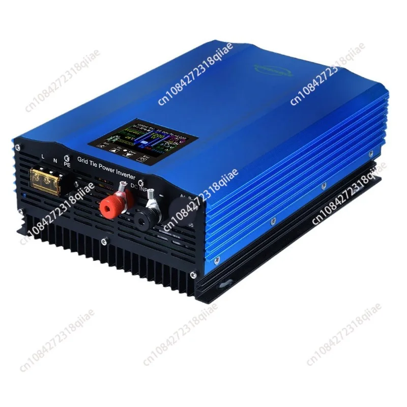 Grid tie power inverter with colorful LCD High efficiency PV on grid tie inverter adjustable Battery discharge