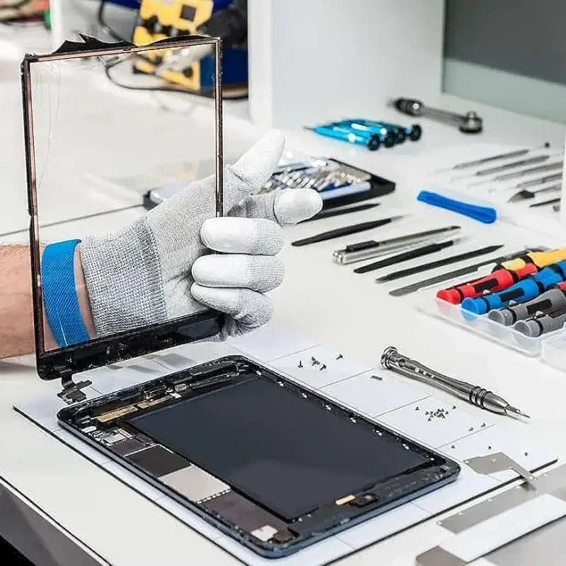 10 Pairs ESD Safety Work Gloves with Coated Fingertips for Electronics Maintenance, High Quality,