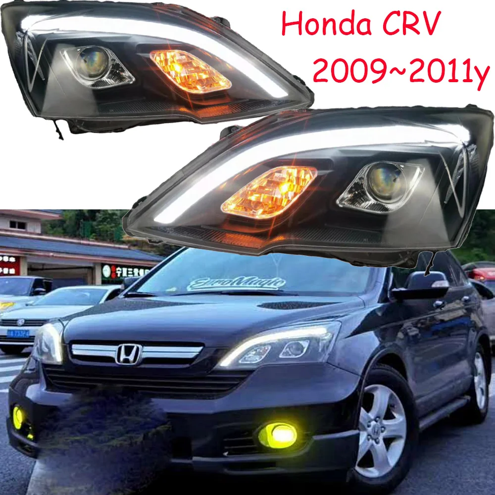 

TaiWan Car Styling Headlight For Honda CR-V CRV headlight 2009~2011y head lamp LED DRL for honda crv fog light