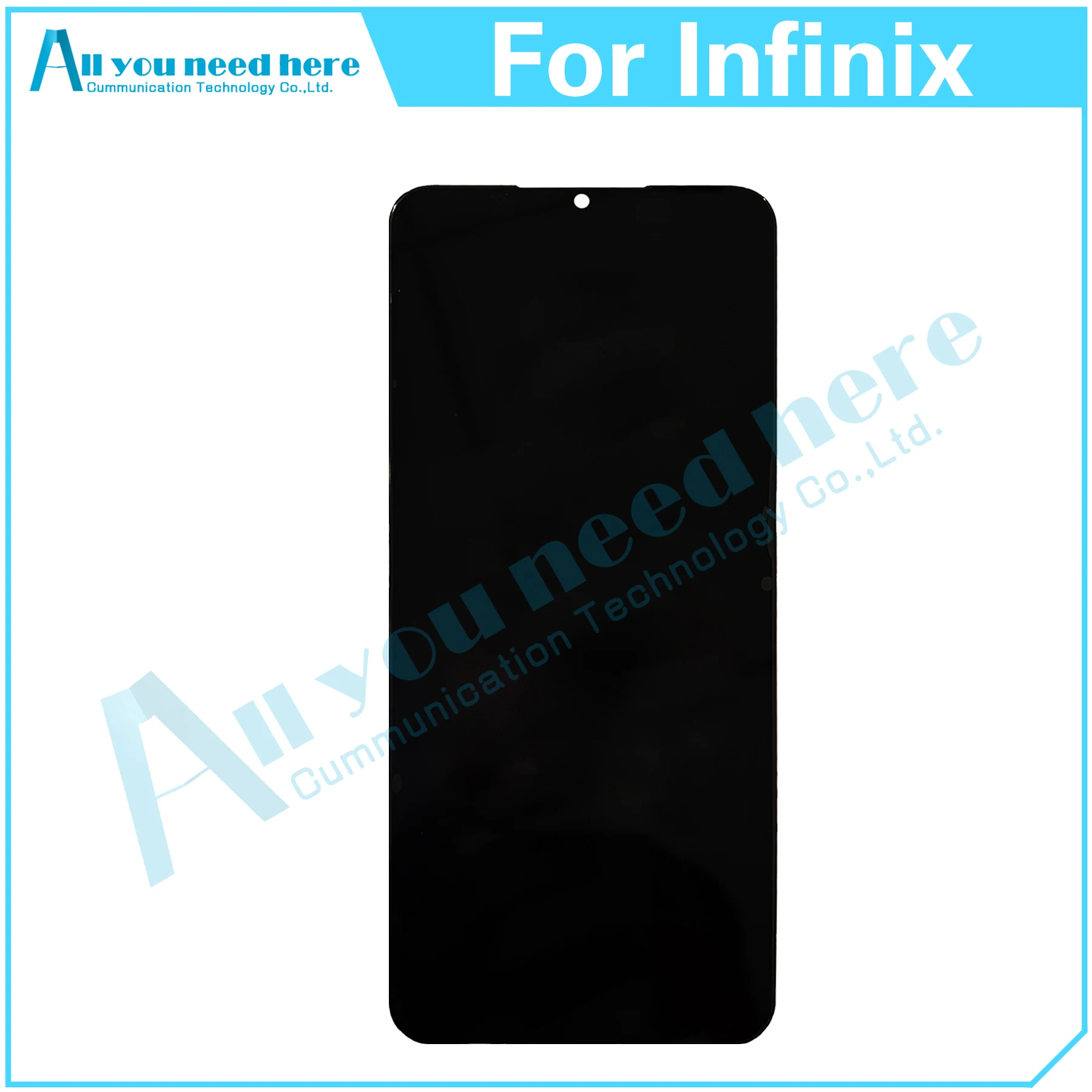 100% Test For Infinix Hot 20 5G X666 X666B Hot20 LCD Display Touch Screen Digitizer Assembly Repair Parts Replacement