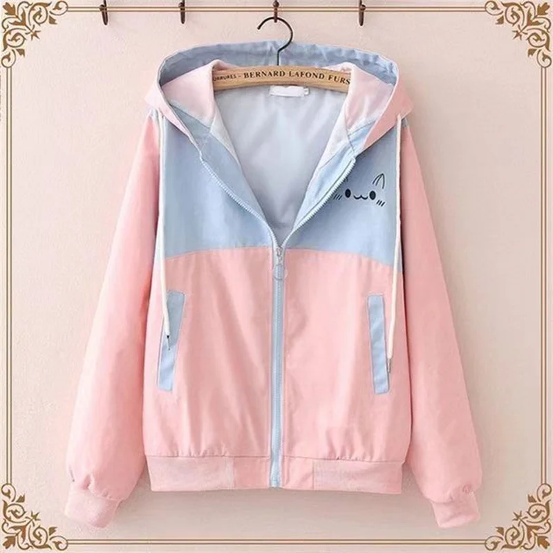 Young Girls Spring Dress 12-15 Years Old Medium Children Loose Thin Jacket Coat Female Coat 14-16 Junior High School Students