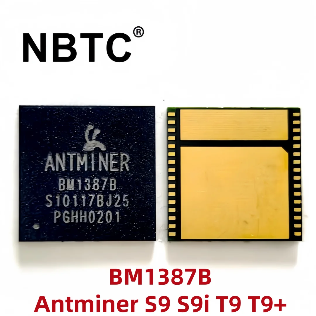 10pcs/lot BM1387 BM1387B Asic Chip for Antminer S9 S9i T9 T9+ New Original