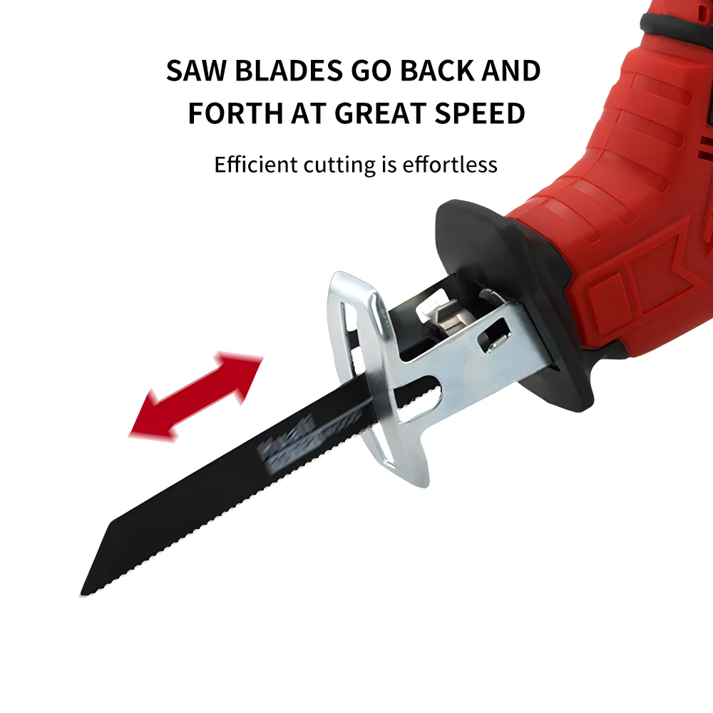 Milwaukee Cordless Electric Reciprocating Saw Household Small Handheld Logging Horse Knife Saw Outdoor Cutting Electric Saw