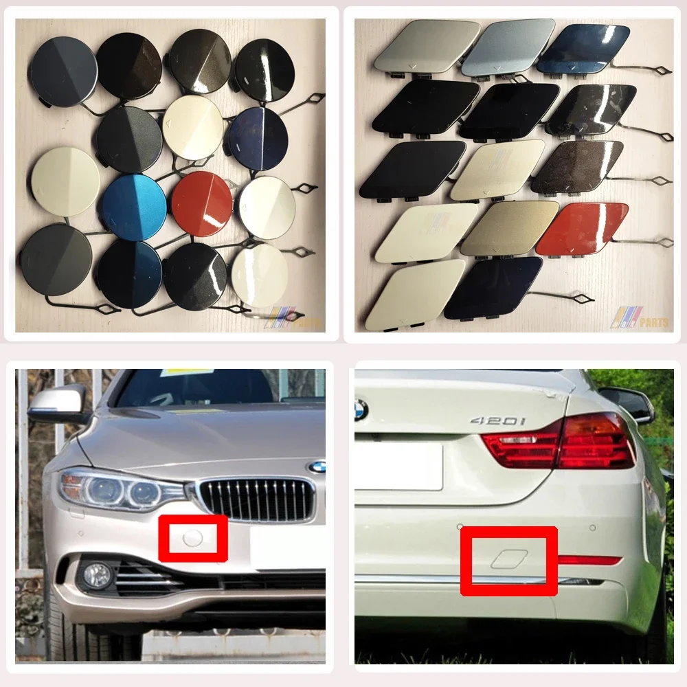 

Genuine TOW COVER for BMW 4 Series F32 Coupe F33 Convertible F36 Gran 428i 428iX 430i 430iX 435i 435iX 440iX FRONT & REAR