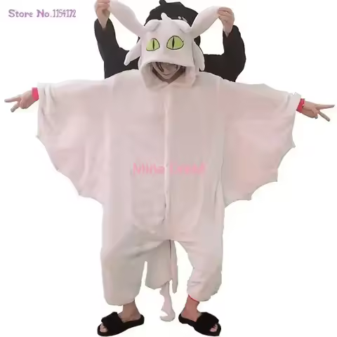 Dragon Kigurumi Oneises Pajam Anime Night Evil Toothless Costume Jumpsuit Pajamas Funny Dinosaur Animal
