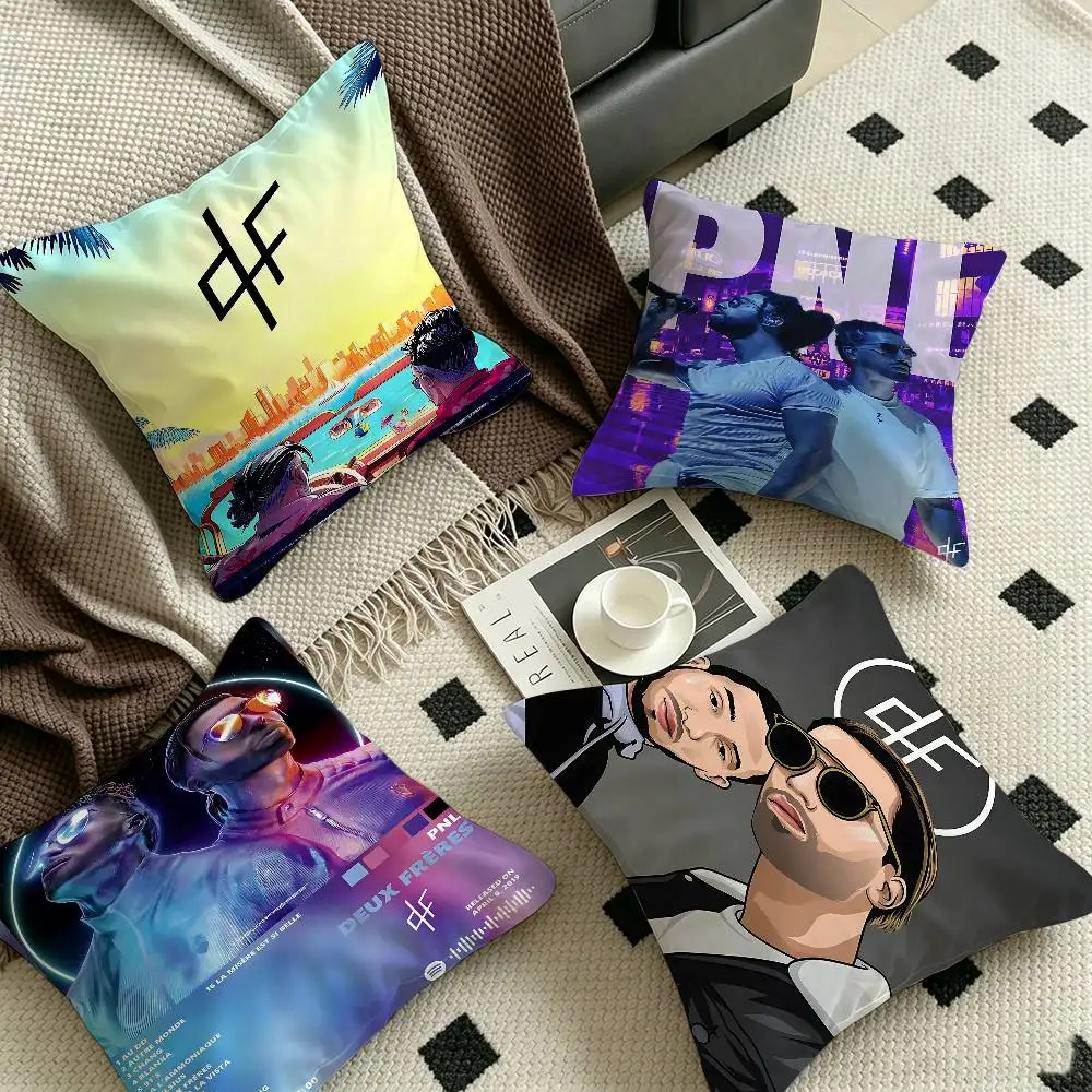 P-PNL QLF Rapper Singer  Personalized Pillow Dust Cover Bedroom Kids Party Decoration Pillowcase Birthday Children Gift