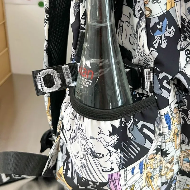 Anime Dragon Ball Mannen Vrouwen Grote capaciteit Graffiti Rugzak Basis- en Middelbare Scholieren Schooltas Mode reistas