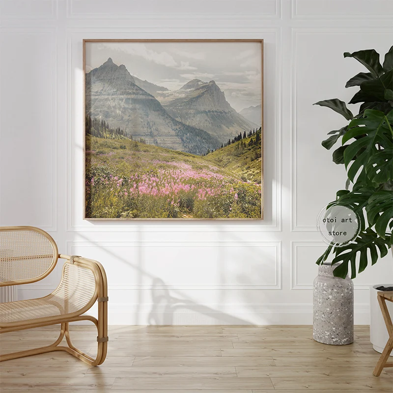 Travel City Landscape London Mountain Flowers River Coastal  Art Poster Canvas Painting Wall Prints Picture for Room Home Decor