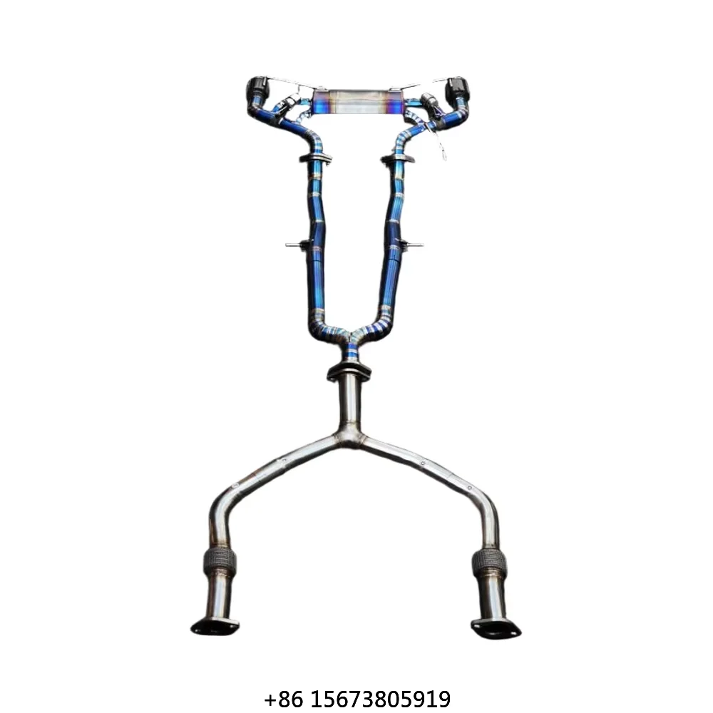 

Valved Catback Exhaust Muffler for 370Z 3.7L Escape Titanium Tuning Exhaust System EscapeCustomed