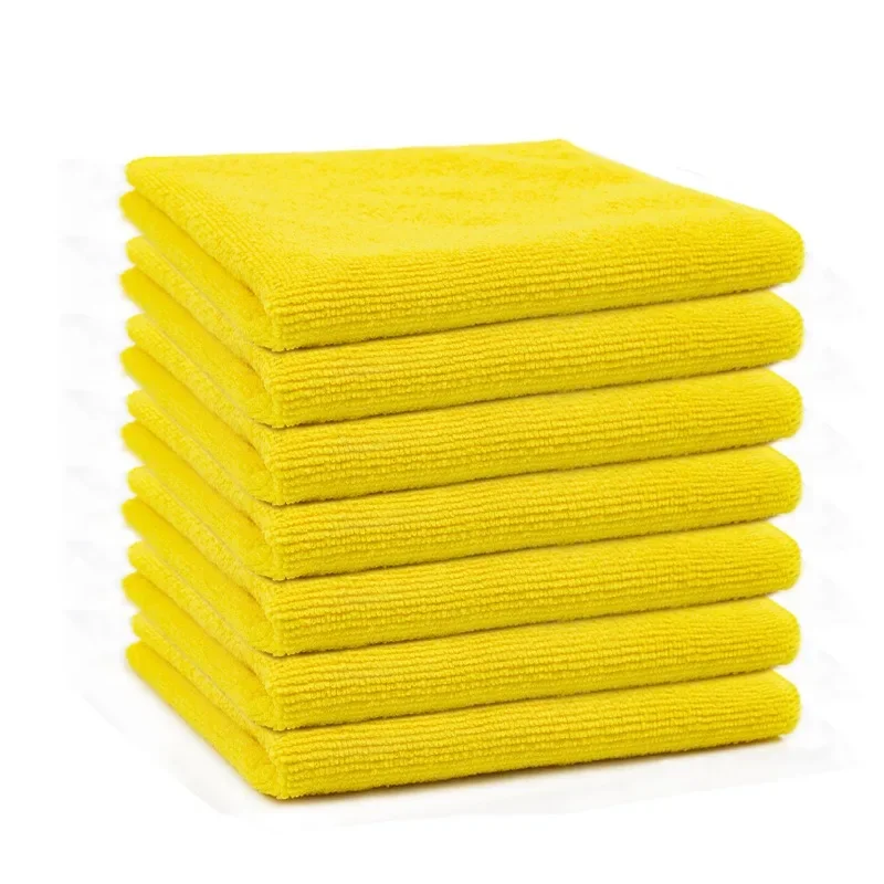 10pcs Microfiber Cleaning Cloth, Dishwashing Cloth Kitchen Bathroom Cleaning Towel Household Rag 40cm Durable Absorbent Towel