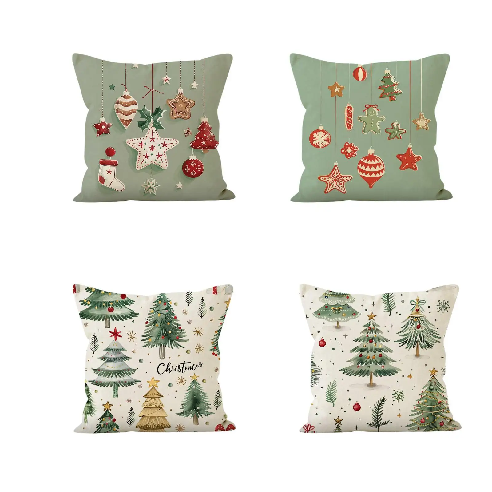 Christmas Pillow Cover Comfortable 18