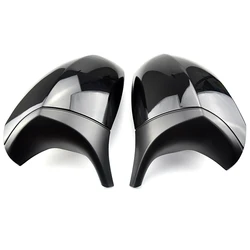 Rearview Mirror Covers for Bmw 1 3 Series E90 E91 E92 E93 E80 E81 E87 E88 Rear-View Carbon Fiber Gloss Black