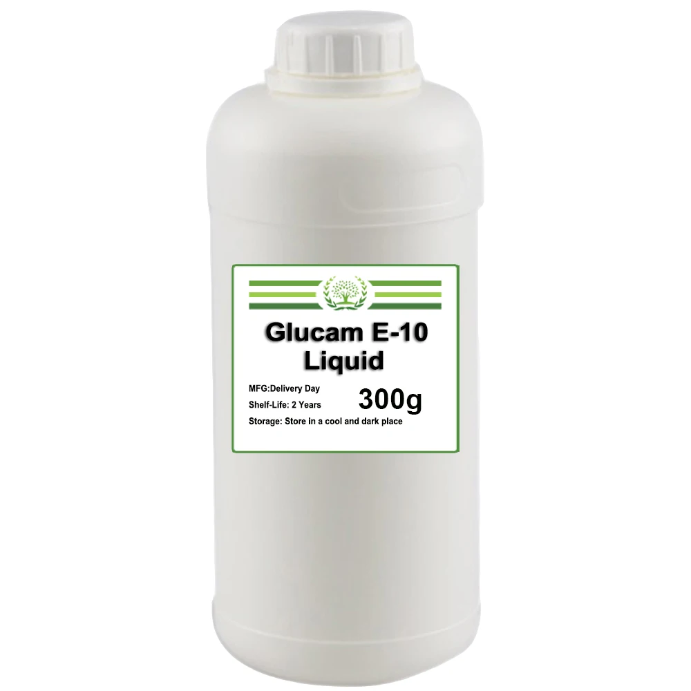 Glucam E-10 cairan metilglukosisi poliester 10 Agen pelembab, agen antibeku, bahan baku kosmetik perawatan kulit, AS