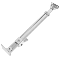 Aluminum Window Support Rod Casement Limiting Bar Adjustable Telescopic Security Hinge For Sliding Rooms Prevent Falls