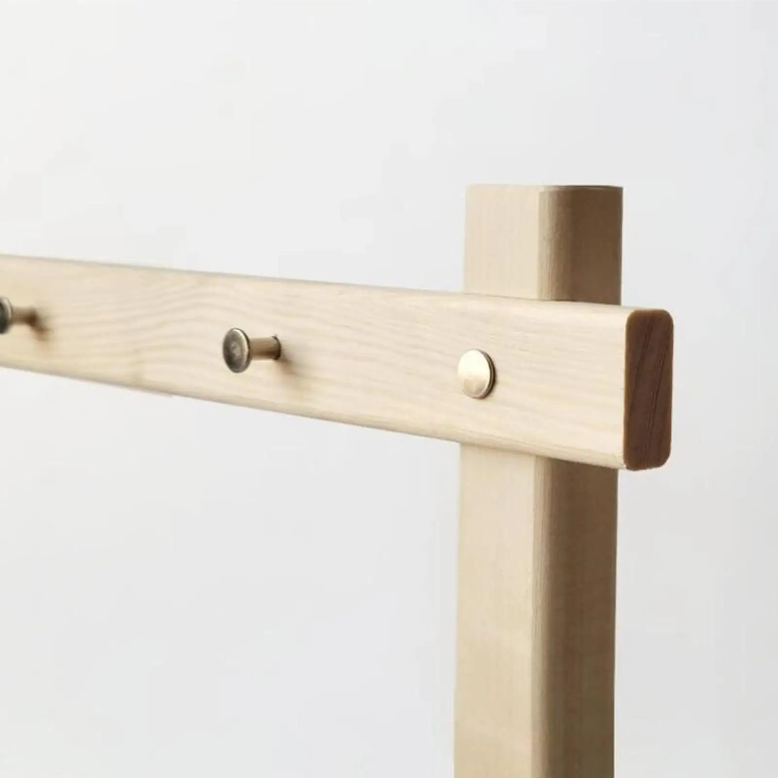 Wooden Chime Holder Tabletop Wind Chime Stand Decorative Gong Display Easy Assembly for Yoga Home
