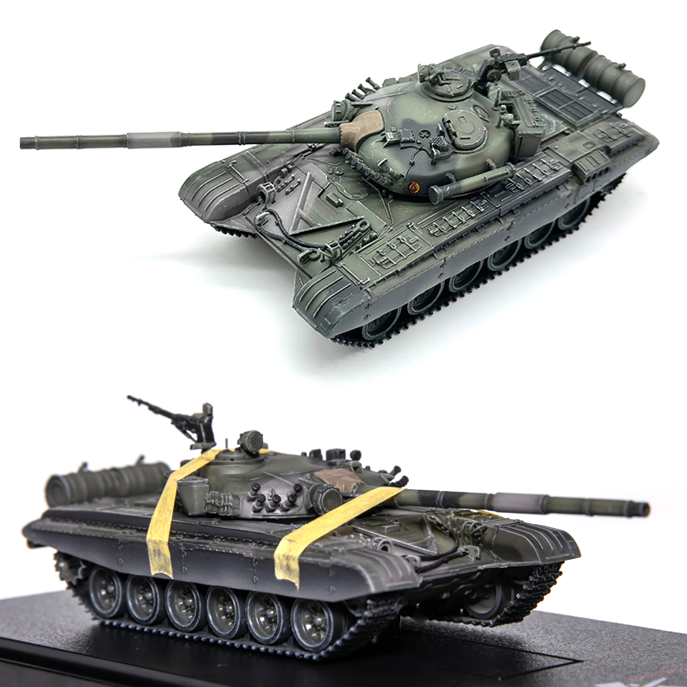 1: 72 Soviet T-72G main battle tank model (East German camouflage coating) finished collectible model new version