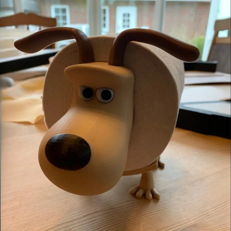 حامل مرحاض للجراء، ديكور منزلي، تخزين ملحقات الحمام، مناسب للمراحيض والحمامات والمطابخ وغرف المعيشة، هدية فريدة من نوعها