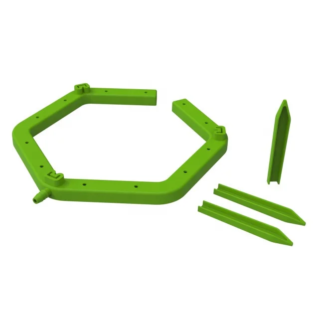10pcs Hydroponic Water Distributor Flow Drip Rain Ring Emitter