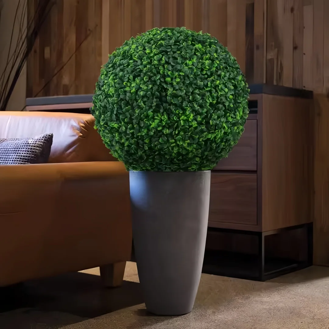 1pc Kunstrasen Topiary Kugeln Hängen Ball Für Hochzeit Party Diy Hotel Haus Hof Garten Dekoration – Detail 6