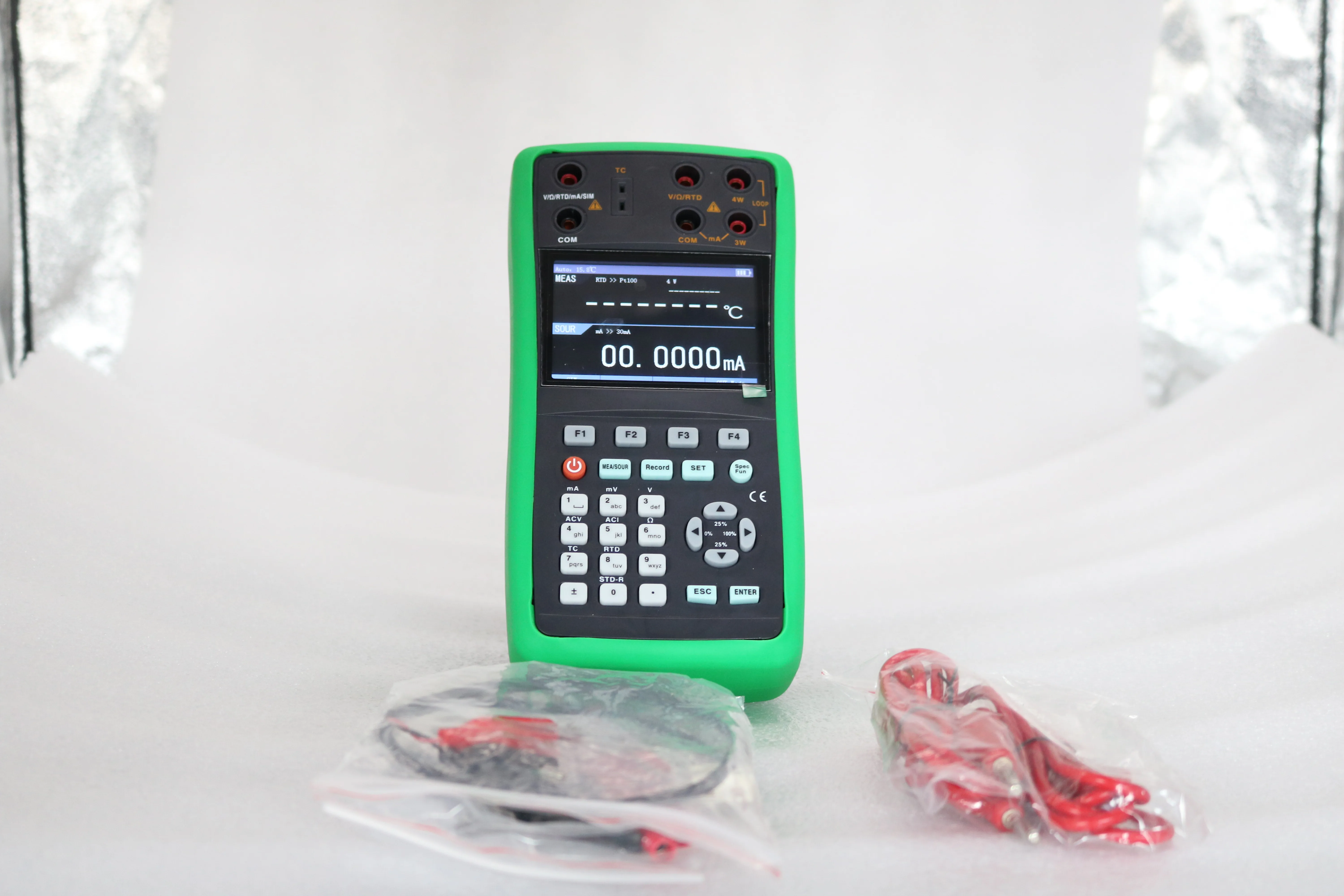 ET1615  4 20ma Loop Process Calibrator Rtd Thermocouple Multimeter Multifunction Process Calibrator