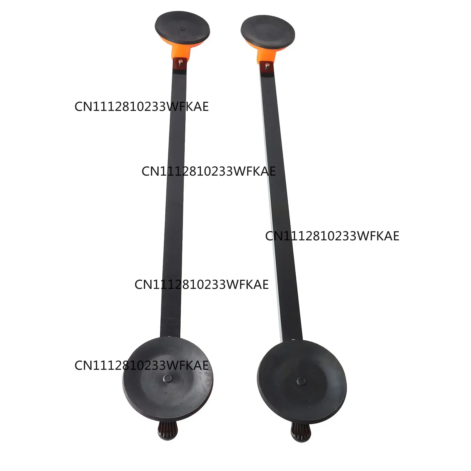 2Pcs 92cm/36.22in Car Roof Rack Cross Bars Square Steel Tube Suction Mount Rooftop Cargo Luggage Carrier Universal for Vehicles