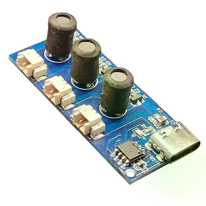 DC 5V Single Module Three Spray Electrified Direct Spray No Switch Ultrasonic Atomizer Humidifier Module Type C
