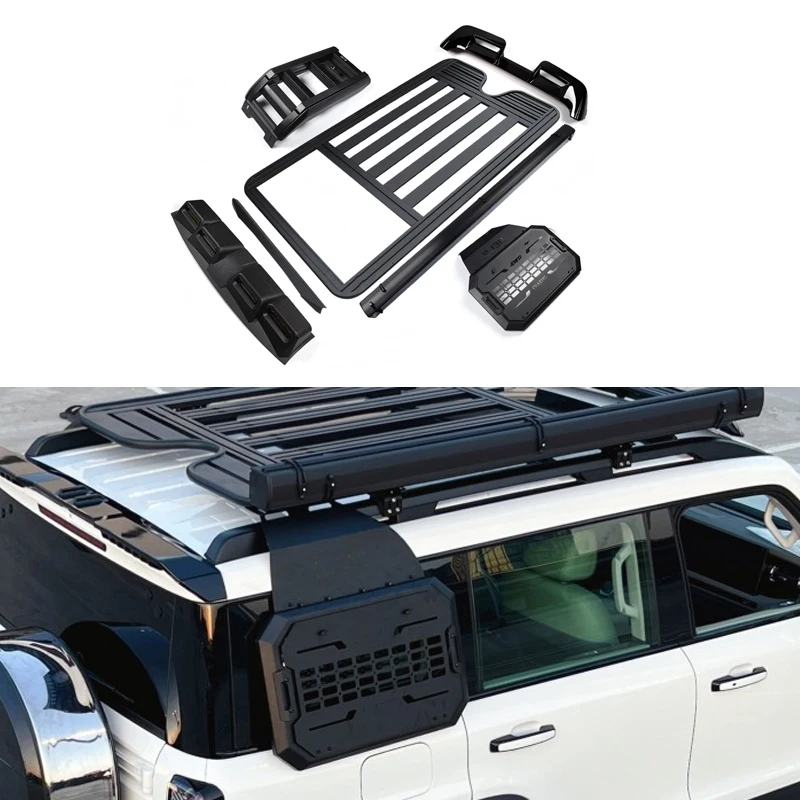 

For Baic Bj30 B30E Dune Car Roof Racks Ladder On Roof Car Side Storage Box Roof Rack Suv For Baic Bj30 B30E Dune Accessories