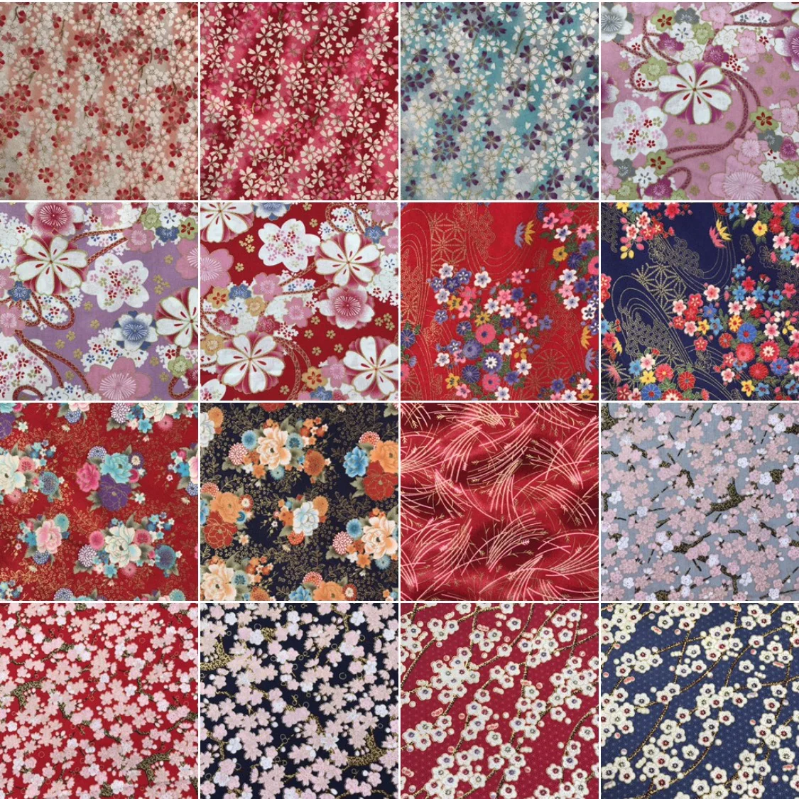 

Хлопковая ткань Miaobu для рукоделия: японский узор сакуры, цветущей сливы, золотой вышивкой, чистый хлопок, домашняя губчатая подушечка