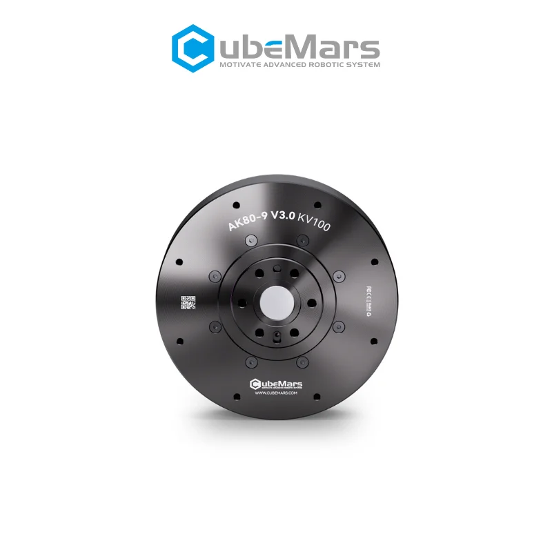 Cubermars AK80-9 V3.0 موتور تيار مباشر OEM سيرفو روبوت المحرك المحرك مع التروس 9:1 نسبة التخفيض MIT الفهد المحرك لروبوت أرجل